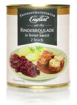 Rinderroulade in feiner Sauce 2 Stück, 800g / Dose