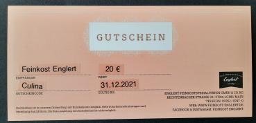 Gutschein - 20 €