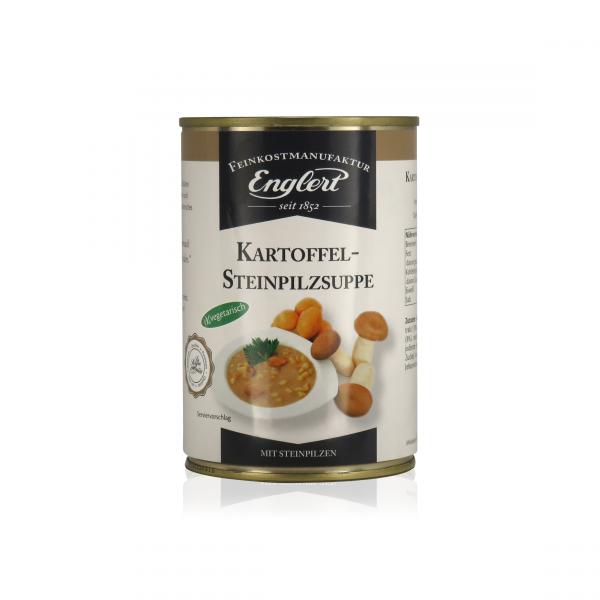 Beste und hochwertige Feinkost | Kartoffel-Steinpilzsuppe von Englert